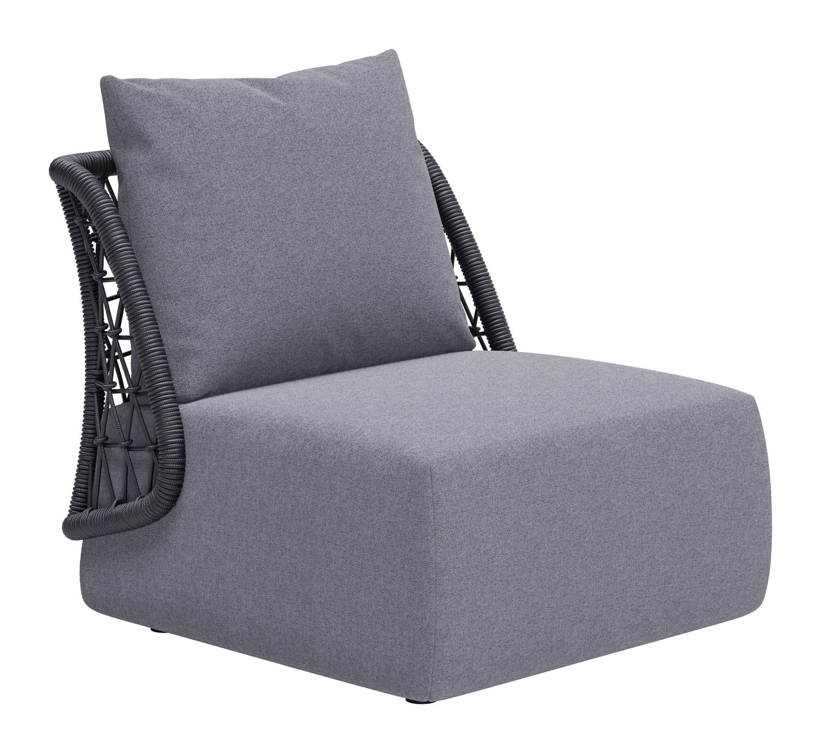 Mekan Accent Chair Gray - Image 4