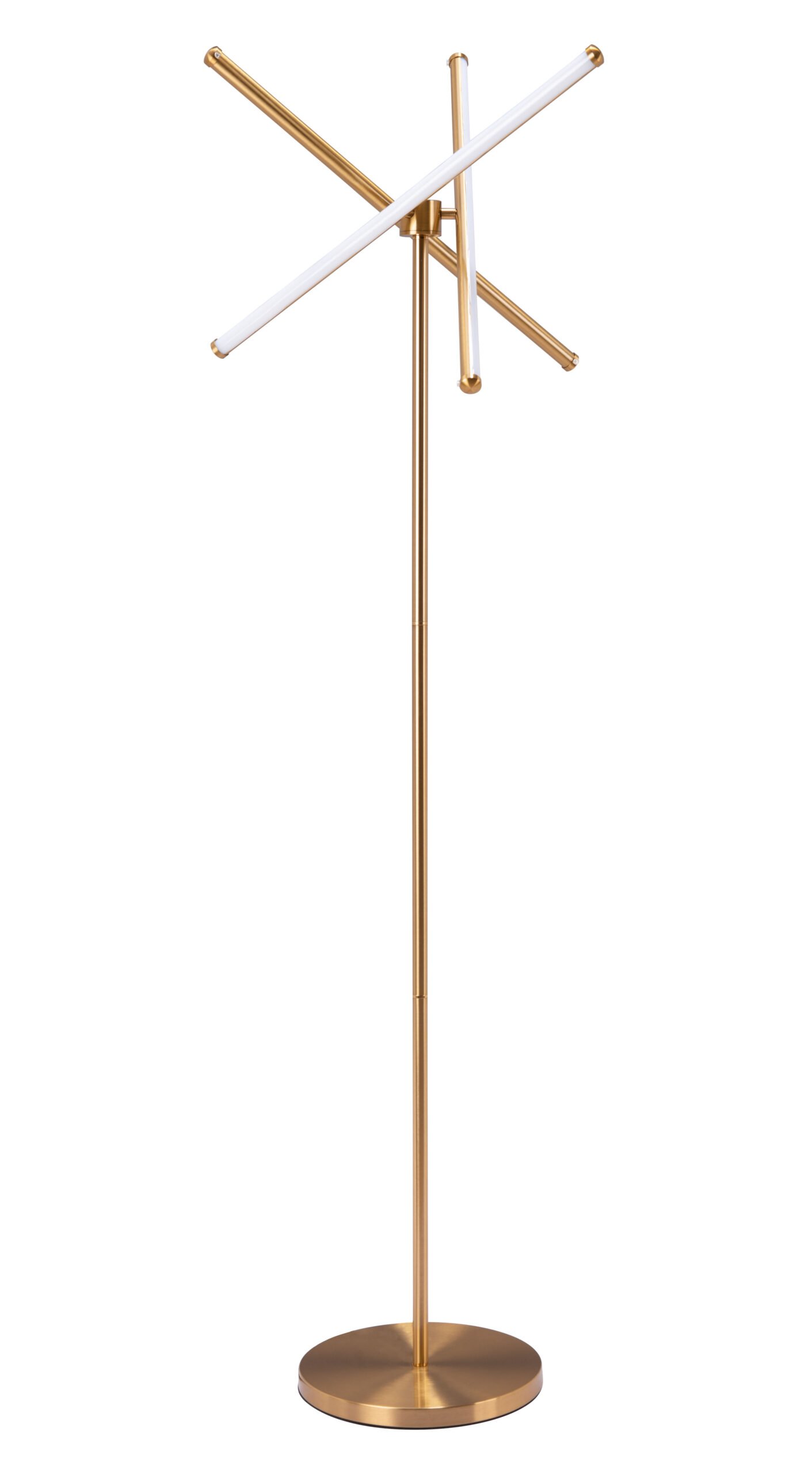 Garza Floor Lamp Brass - Image 6