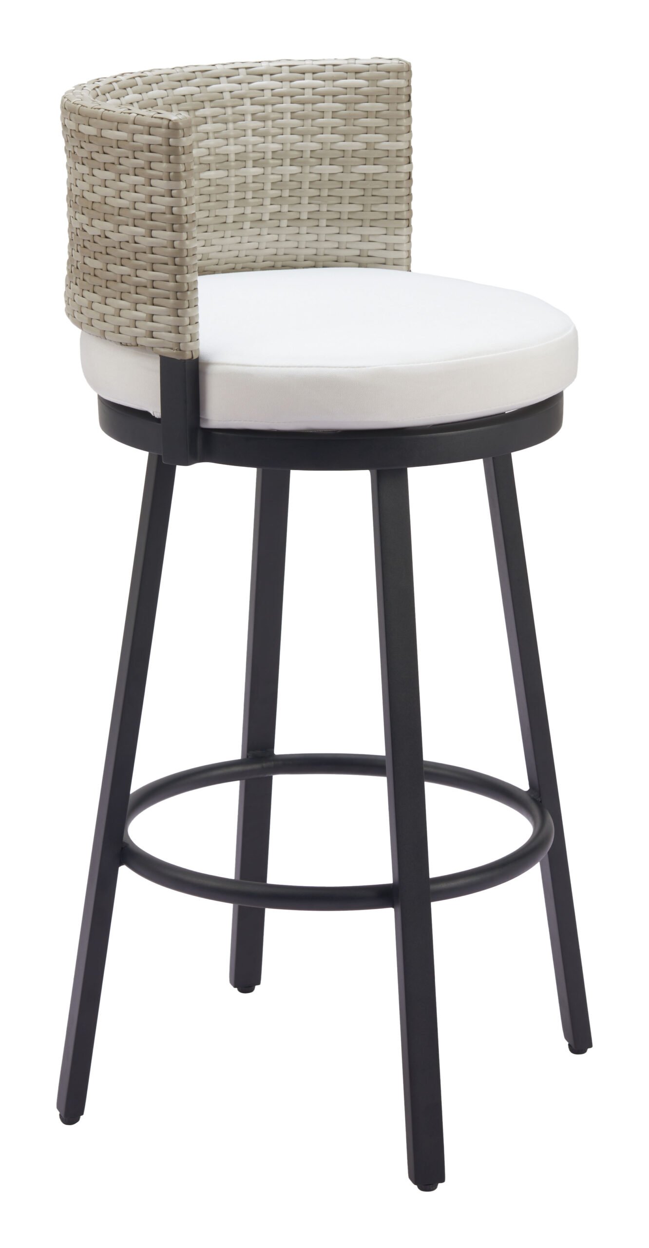 Midnight Wave Barstool White - Image 10