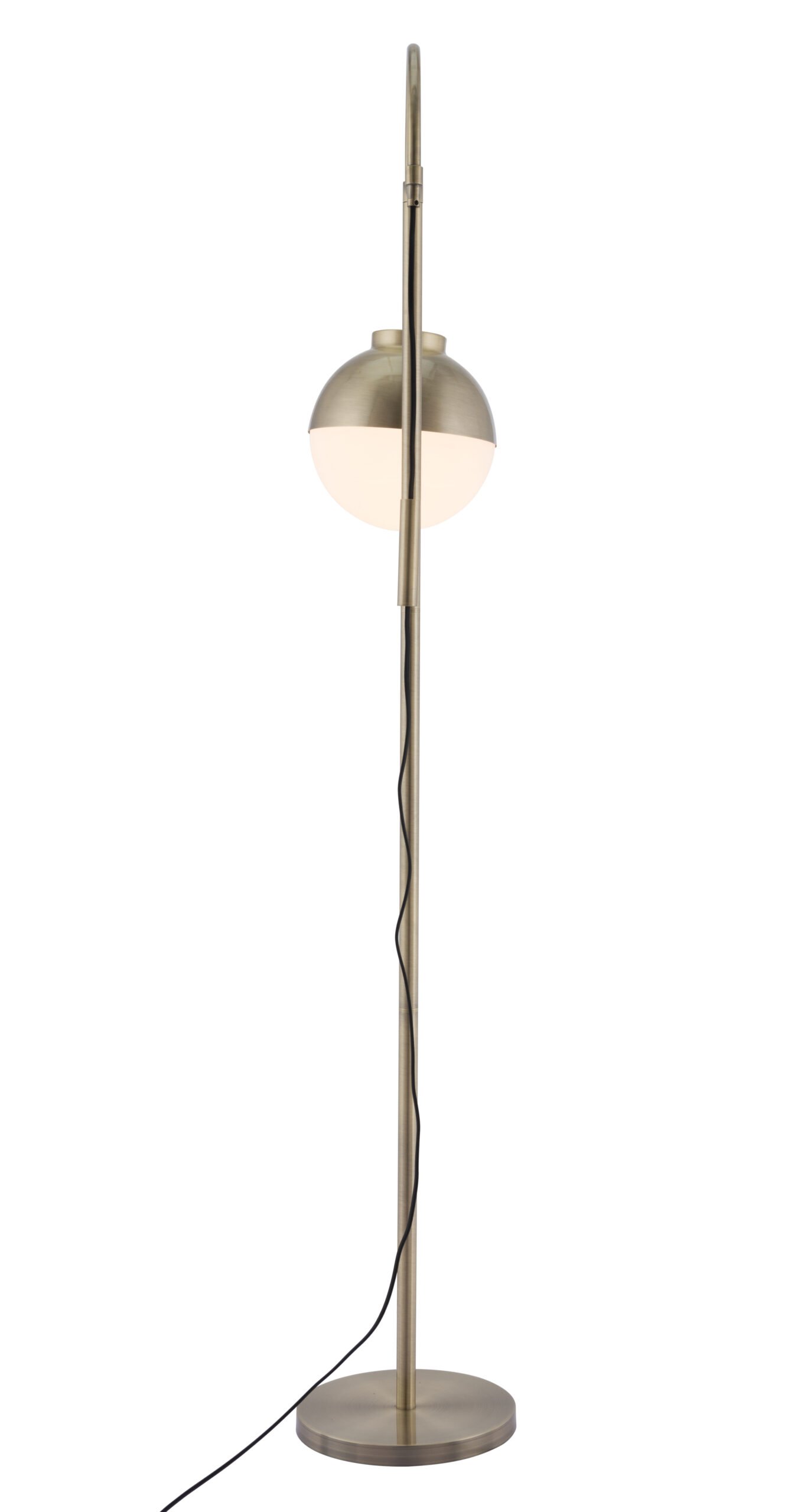 Waterloo Floor Lamp White & Bronze - Image 5