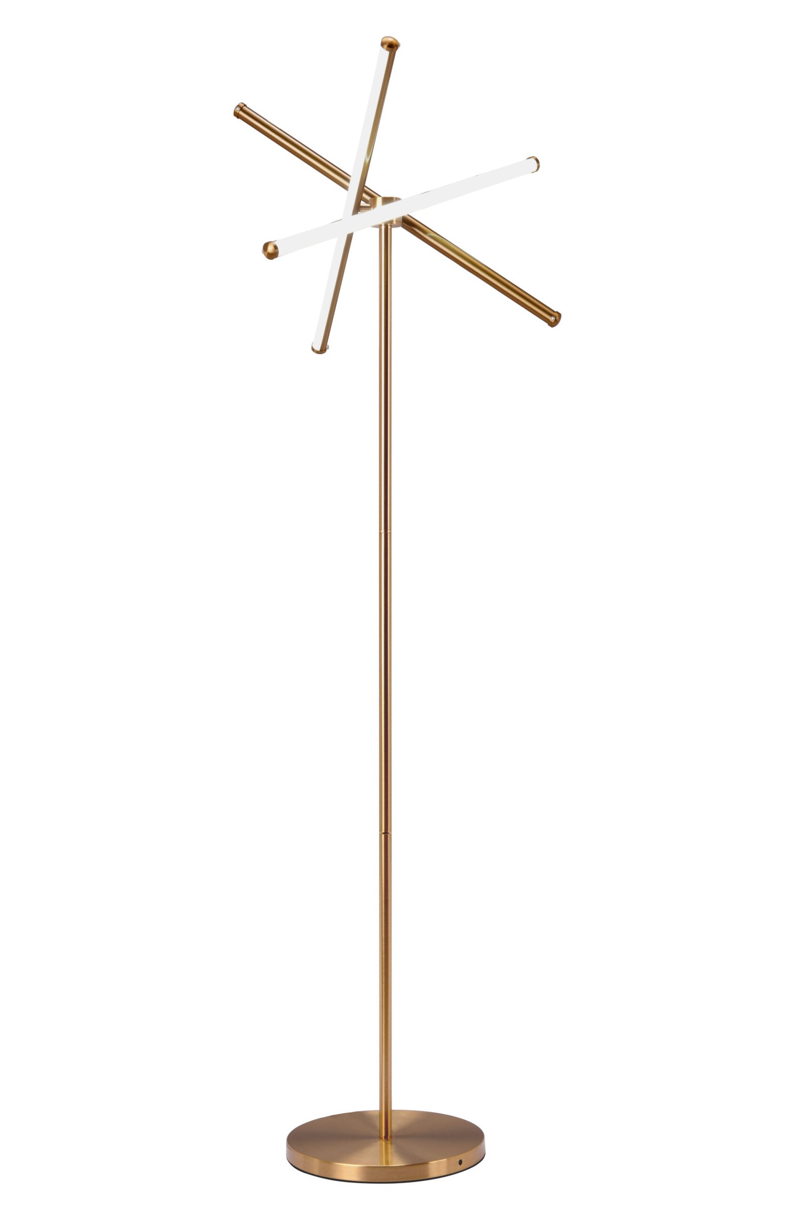 Garza Floor Lamp Brass - Image 8
