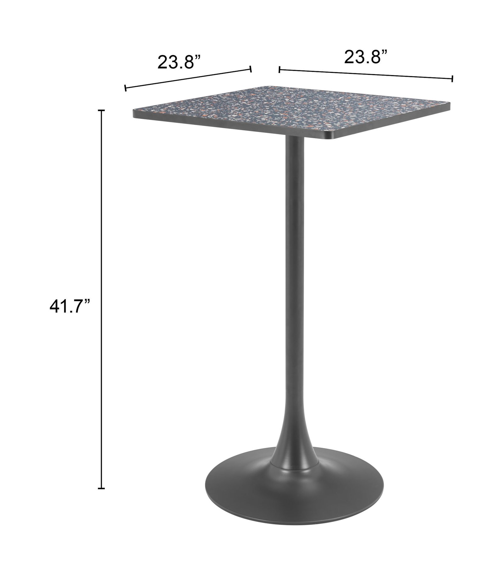 Spot Bar Table Black - Image 8