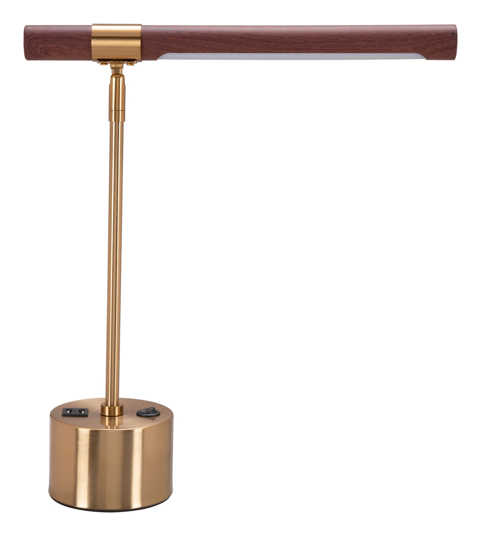 Kippy Table Lamp Brown & Brass - Image 4