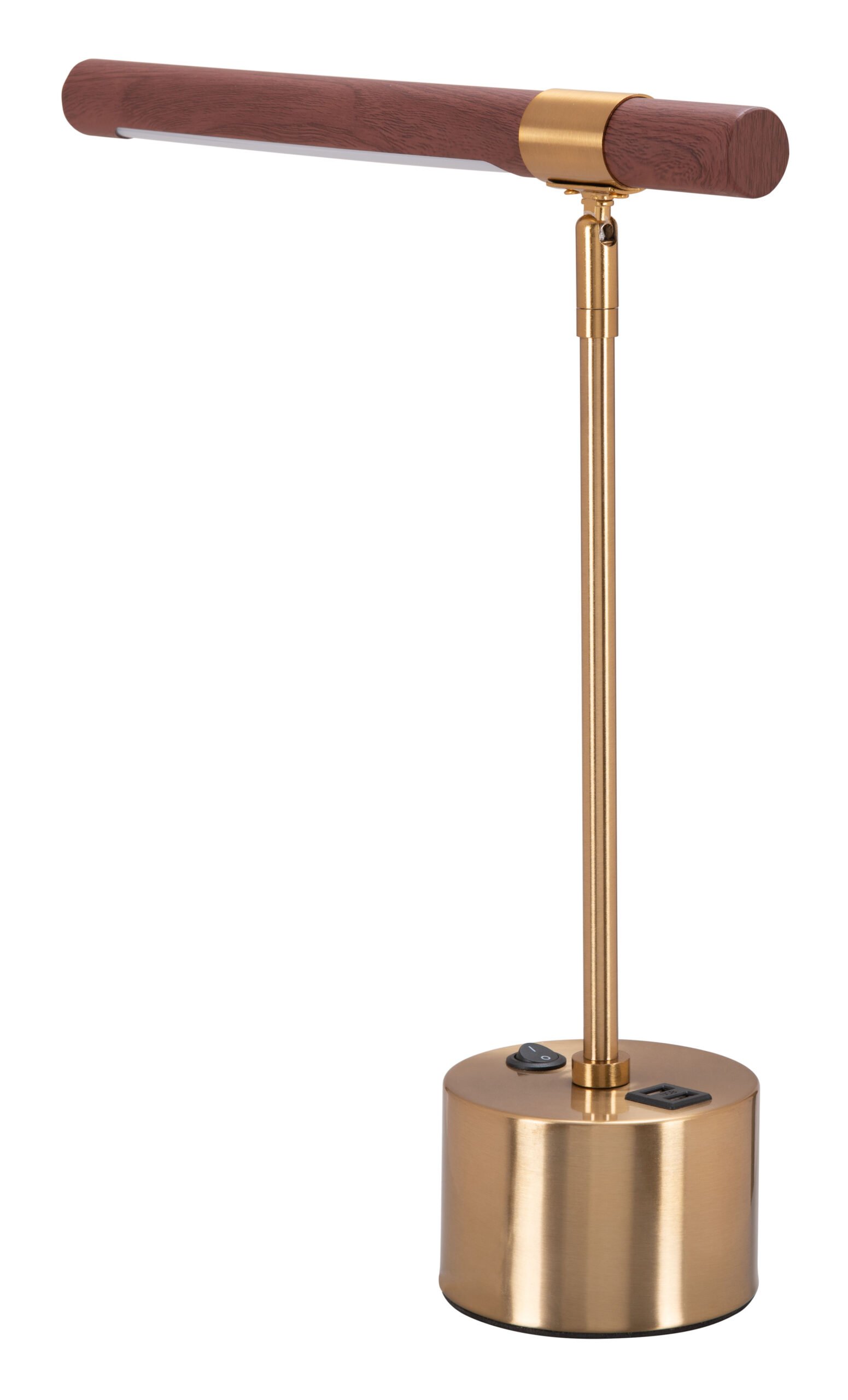 Kippy Table Lamp Brown & Brass - Image 5