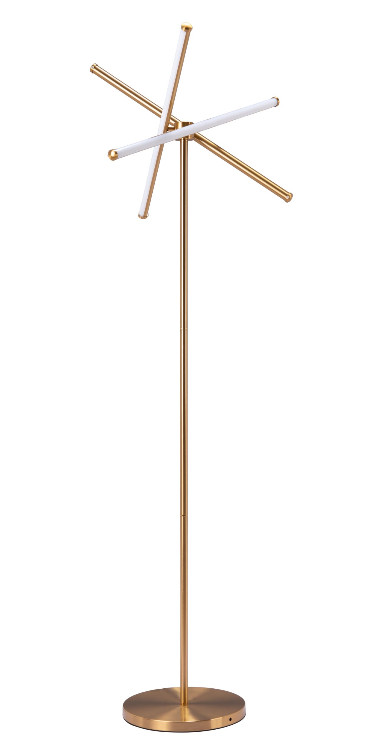 Garza Floor Lamp Brass - Image 7