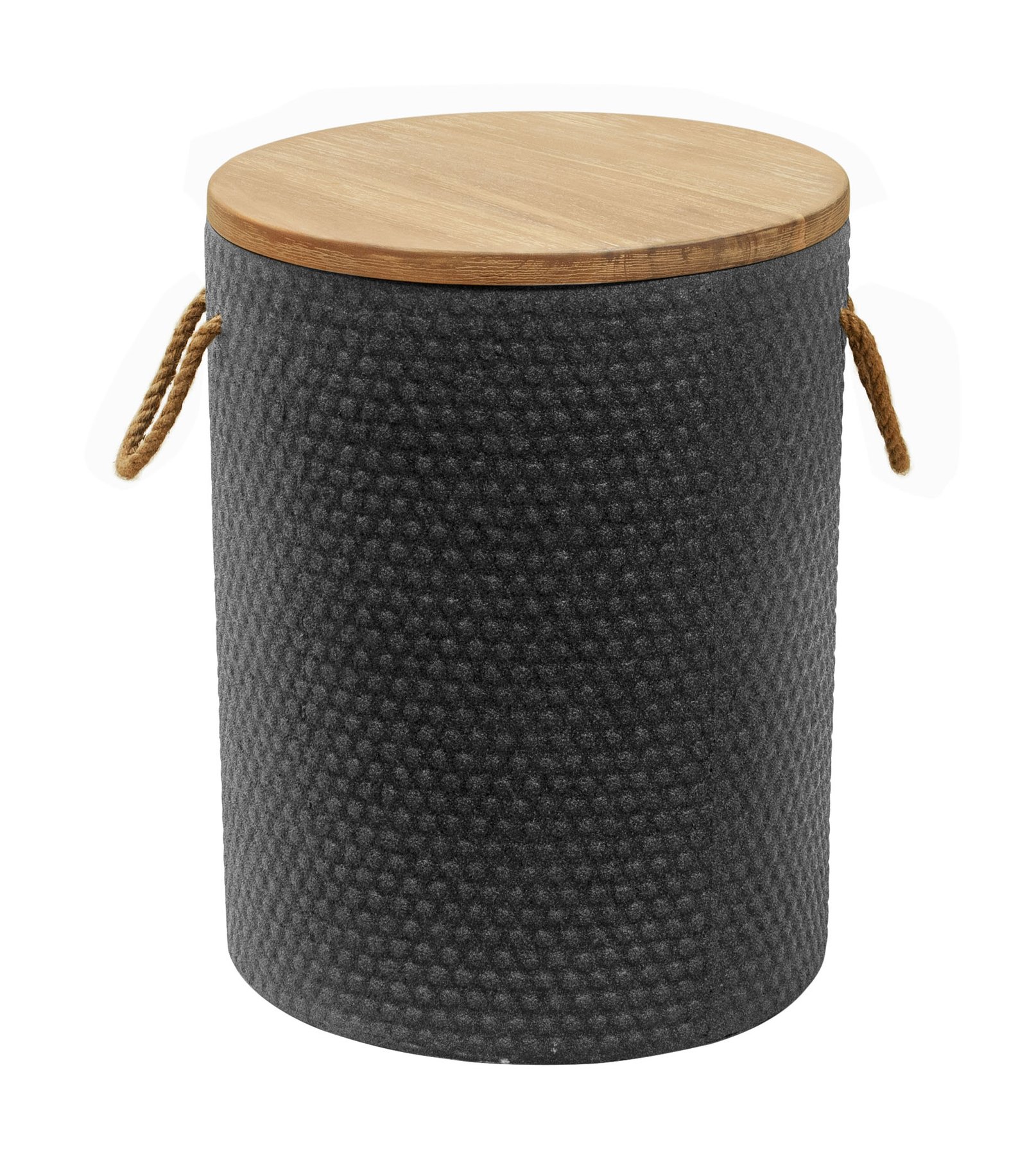 Beban Side Table Natural & Black - Image 2