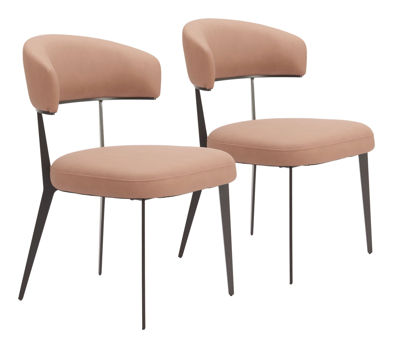 Loom Dining Chair (Set of 2) Tan - Image 9