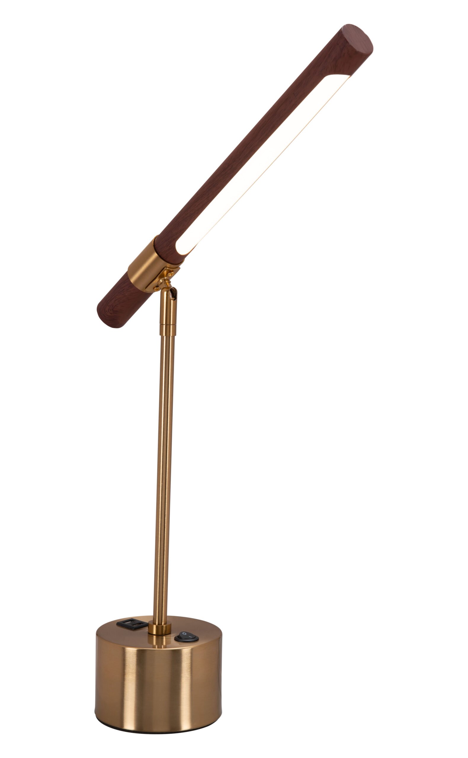 Kippy Table Lamp Brown & Brass - Image 7